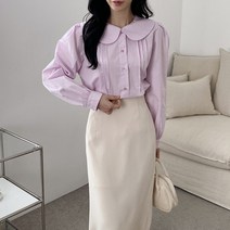 둥근카라 블라우스 1097952