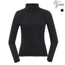 LPGA 여성 패딩퀼팅 하이브리드 티셔츠 L184TS555P