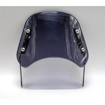 부캐너250 숏 빈티지 윈드쉴드 윈드 스크린, 1개