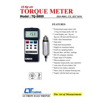 코린스몰 LUTRON TQ-8800 토크메타 토크게이지