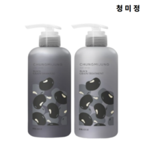 청미정 흑곡 샴푸500ml&트리트먼트500ml 2종세트 1set, 샴푸500ml+트리트먼트500ml