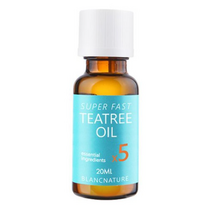 블랑네이처 5배 고농축 매직 티트리 오일 대용량 20ML, 4개