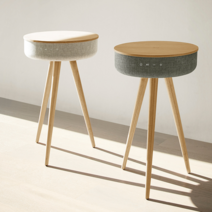 [벨레] 공간을 채우는 프리미엄 벨레 스피커 까사미아x멜로우 블루투스 스피커테이블(컬러 택1), 다크그레이