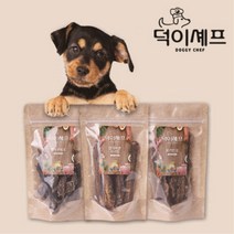 [덕이셰프] #강아지간식 60종 #국내산 #고퀄 수제간식, 1개, 황태분말 30g