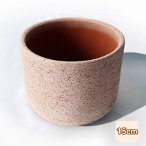 모두의가든 이태리 고급 수제토분 바소 러스틱 토분 14 15 16호 화분, 기본색(밝은연탄색)