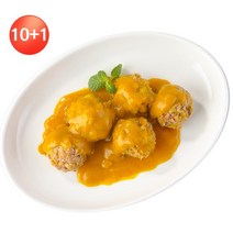 [뽀뽀뜨] (10+1) 아기반찬 61종 모음/ 내맘대로 골라담기, 1통, 수제참치볼카레조림