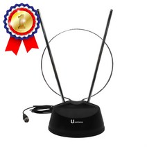 UHD 실내용 TV안테나 디지털 지상파 티비 UHF 수신기 TV안테나 안테나설치 HD안테나
