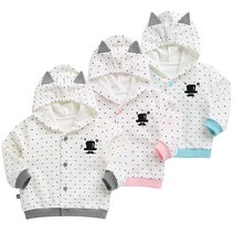 그린베베 아동용 쉬크라인 후드점퍼