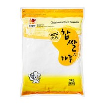 뚜레반 찹쌀가루 국산 A+, 3kg, 1개