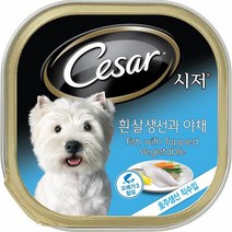 시저 양양간식 간식캔, 흰살생선야채, 24개