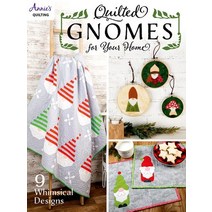 (영문도서) Quilted Gnomes for Your Home Paperback, Annies, English, 9781640254718