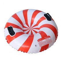 눈썰매 겨울용 스포츠용 팽창식 썰매 편리한 공기 주입식 대형 슈퍼 튜브