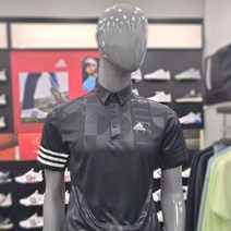 아디다스골프 은은한패턴 남성반팔 티셔츠 HA3116