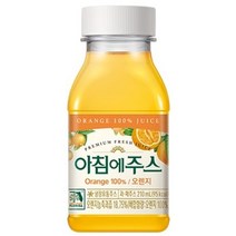 서울우유 아침에주스 오렌지 210ml(아이스박스포장), 210ml, 20개