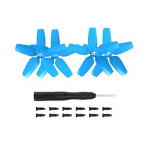 글라이더 농업용드론 VR업체 촬영용 드론 DJI 아바타용 배터리 스탠드 접이식 이탈방지 버클 자유롭게 분해 조립 홀더 가드 카메라 액세서리, [01] 2Pair Blue