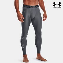 언더아머레깅스 DQJ 1370663-012 언더아머 남성 UA 히트기어 벤트 레깅스 그레이