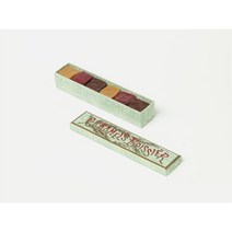 메종브아시에 바닐라 초콜릿 라즈베리 카라멜 박스 110g Maison Boissier Plumier, 1팩
