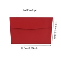 생일축하카드 팝업카드 메세지 세트신부와 신랑 레이저 컷 결혼식 초대 카, 11 1장 세트 Red Envelope