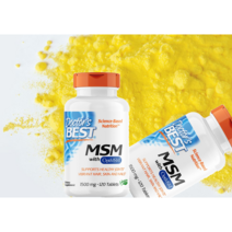 닥터스 베스트 엠에스엠 MSM 옵티 MSM 1500 mg 120 타블렛, 120정, 4개