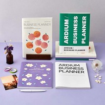대박문구 비즈니스 플래너 ver.4 사철제본 PVC커버, 플라워