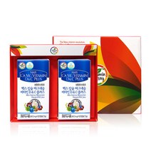 맥스 칼슘 마그네슘 비타민D & C플러스120캅셀x2통 눈떨림 칼마디