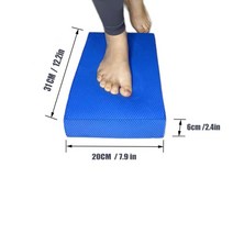 밸런스보드 soft balance pad tpe 요가 매트 폼 운동 코어운동 108, 엘 블루