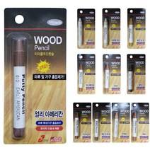 미라클 우드펜슬 10종 흠집 마루 가구 가죽 보수제 바닥 원목 무늬목 흠집제거 퍼티 빠데, 골든오크