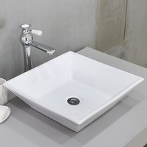 YJ-9115 도기볼세면기 탑볼세면기세면대 세면기 세면볼 도기볼, CH 엔틱블랙 유리볼 자동폽업, I트랩(바닥배수)