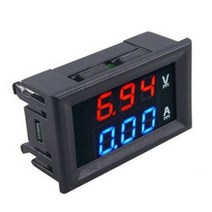 100A DC 전압 전류 메타 전압계 전류계 Shunt포함, 1