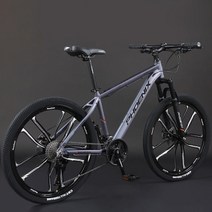 MTB 자전거 두랄루민 카본 산악자전거 입문용mtb 27.5인치 30단 하드테일 풀샥 알루미늄, 26인치, 24단, 나이프3