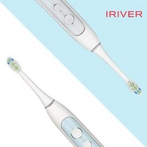 충전식 음파 전동칫솔 IST-2500 화이트 아이리버, 없음