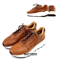 부테로 남성 브라운 LEATHER 스니커즈