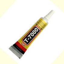15 미리리터 T7000 다목적 접착제 라인석 DIY 전화 프레임 에폭시 수지 실란트 슈퍼 검은 액체, 15ml t7000