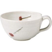 스프 컵 볼 그릇 시가라키야키 헤치몬 수프 머그, 체리