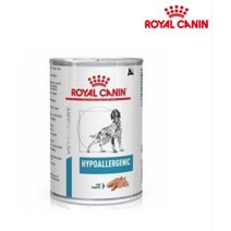 로얄캐닌 하이포알러제닉 캔 400g+6개 처방식.습식사료 HYPOALLERGENIC 습식사료/주식캔/주식파우치, 단품
