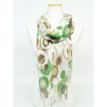 아우름 면 플라워 스카프