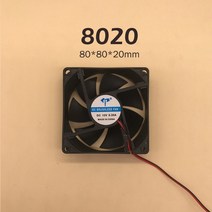 8010 8015 8020 8025 dc 냉각 팬 오일 베어링 음소거 팬 산업용 팬 5v 12v 24v, 09 8020 oil bearing 24v