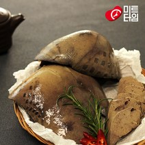 미트타임 돼지 간 돼지간 1개(800g-1kg) 순대 내장, 800g, 1개