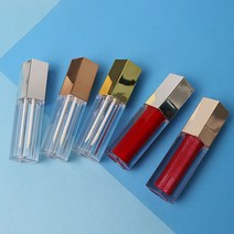 DIY 수제 만들기 예쁜 립 글로즈 오일 워터 틴트 투명 공병 빈 용기 통 병 디스펜서 케이스 골드 금색, 은색