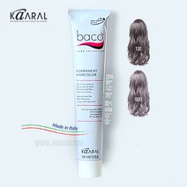 바코 염색약 100ml 바이올렛 애쉬 (산화제포함) 보라색 저자극 두피보호, C1 오렌지색