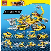 10살 장난감 레고 초등 장난감 중장비 장난감 세트 6세 7세 8세 레고 호환 구조 변신 로보트 6세 유아 어린이 키덜트, 익스트림 중장비 군단 (1408)