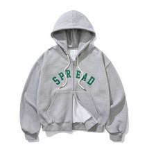 JEMUT 스프레드 기모 후드집업 5종 그레이 OYHD2451 Spread Napping Hood Zipup Gray
