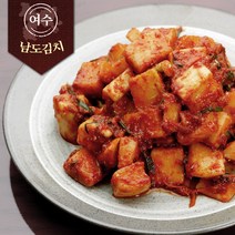 전라도 매운 깍두기 1kg 2kg 5kg 여수 김치, 1개