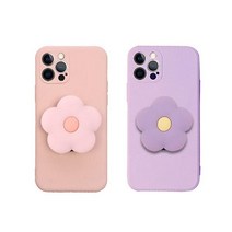 Linkvu 블라썸 폰톡 일체형 컬러 범퍼케이스 iPhone 아이폰13 12 미니 11 프로 XS 맥스 XR SE 8 7 플러스