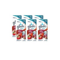 Glade Sense 스프레이 자동 공기 청정제 애플 시나몬 리필(0.43온스)(6팩)