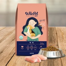 윌로펫 뉴트리탑 말랑육즙 닭고기 소화흡수 퍼피 1살이하 강아지 애견 소프트사료 1.2kg, 윌로펫 뉴트리탑 퍼피 1.2kg