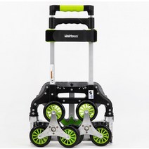 계단리프트 가정용 등지게 운반 멜빵벨트 등짐지게멜방 계단 카트 계단형 전기 전동 물류 택배 산악인 크롤러 등산 노인 장애인 휠체어 접이식 등반 업그레이드 트롤리 트롤리 휴대용, 그린 젠 s5l+ 스트랩