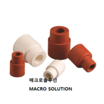 Chemglass제품 빨간색 셉텀 슬리브 셉타 Septum Stopper Sleeve Septa, 3022-05 100ea/pk