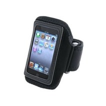 EpicDealz 블랙 조절가능한 디럭스 팔꿈치밴드 스포츠b 케이스 앱le iPod 터치 2nd 세대 3rd Gen