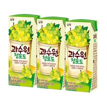 (72개) 과수원 청포도 190mlx24팩/ 3BOX, 상세페이지 참조, 상세페이지 참조